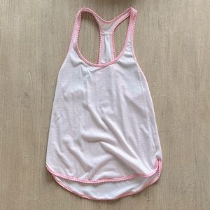 Lululemon racerback tank size 6- light pink